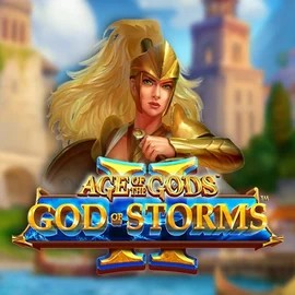 Age Of The Gods: God Of Storms 2 logo by Playtech Vauhdikas Casino
