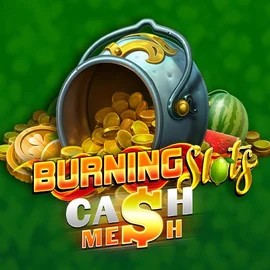 Official Slots logo: Burning Slots Cash Mesh by BF Games at Vauhdikas Casino