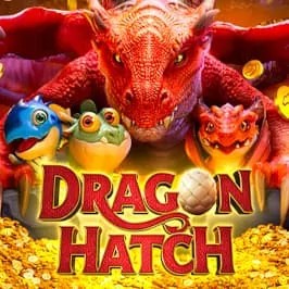 Dragon Hatch logo – Slots by PG Soft at Vauhdikas Casino