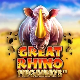 Great Rhino Megaways slot icon by Pragmatic Play, available at Vauhdikas Casino