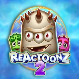 Reactoonz 2 slot icon by Play'n GO, available at Vauhdikas Casino