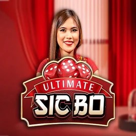 Ultimate Sic Bo slot logo by Ezugi at Vauhdikas Casino